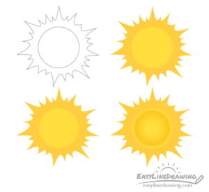 How to Draw a Cool Sun - Snyder Exionnk