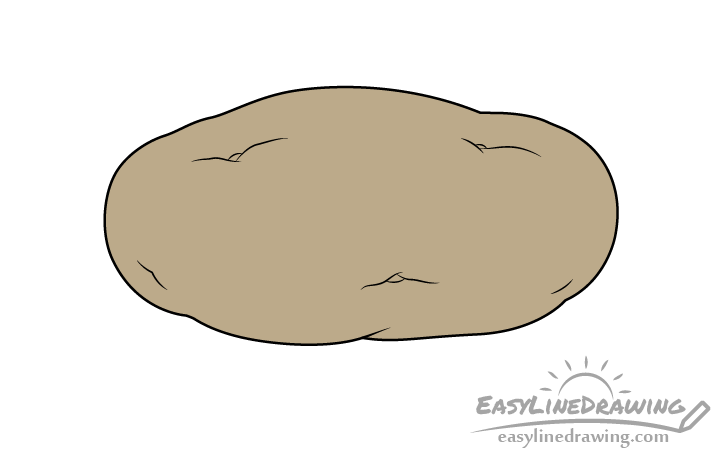 Potatoes Drawing / Here presented 52+ potato drawing images for free to