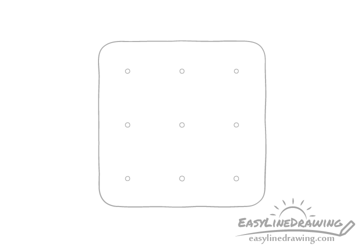 Cracker holes drawing 