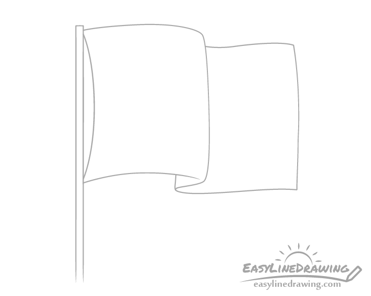Flag space drawing